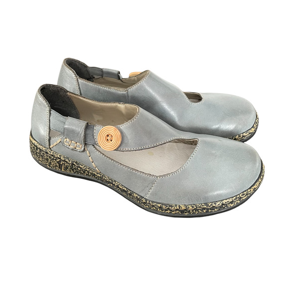 Rieker Shoes - Rieker Daisy 64 Slip-on Comfort Shoes Light Blue Women's 38 EU